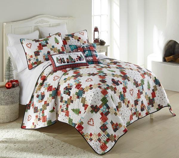 Holiday Love Quilted Bedding Collection