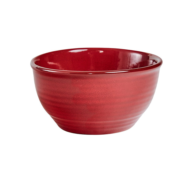 The Aspen Ceramics Soup/Cereal Bowls by Park Designs are made of a durable stoneware with a reactive glaze finish. The warm red color will make it a perfect finishing touch to your table settings!