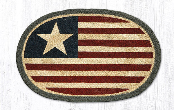 PM-1032 Original Flag Oval Placemat 13"x19"