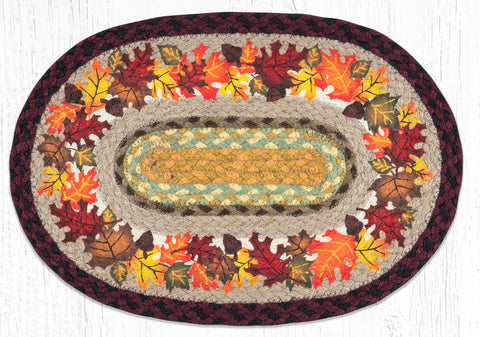 PM-OP-395 Autumn Oval Placemat 13"x19"