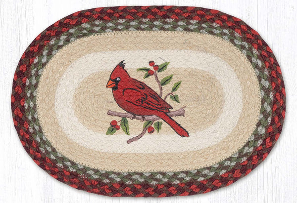 PM-OP-417 Cardinal Oval Placemat 13"x19"