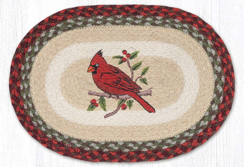 PM-OP-417 Cardinal Oval Placemat 13"x19"
