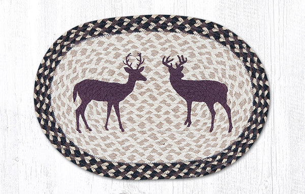 PM-OP-518 Bucks Oval Placemat 13"x19"