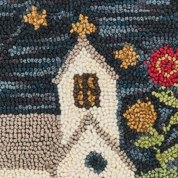 Chapel On The Hill Hooked Chair Pad - Due in Sept 2026