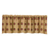 Granny Square Floral Valance 60x14 | Country Cottage Window Decor