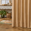 PERSIMMON SHOWER CURTAIN 72" X 72"