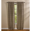PLAINS PLAID LINED PANELS 84"