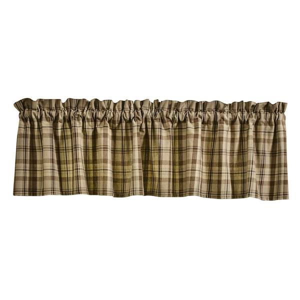 Plains Plaid Valance 14" L