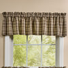 PLAINS PLAID VALANCE 72" X 14"