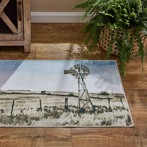 Windmill Washable Rug 2' x 3'