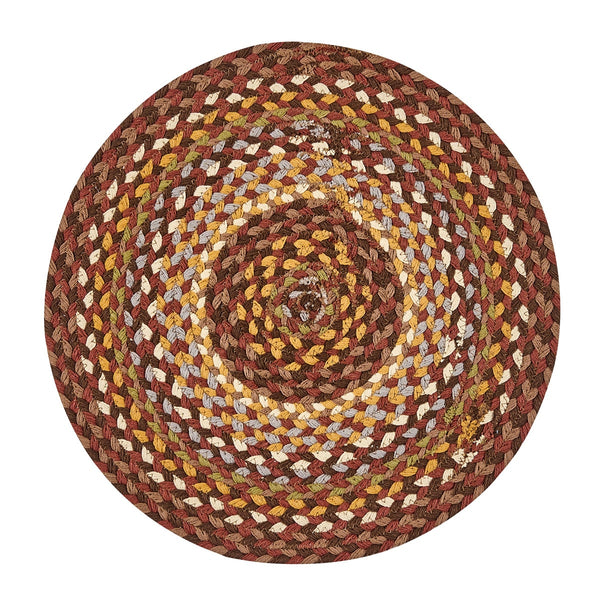 Cooper Braided Placemats – Set of 4 – Primitive Jute Table Accent