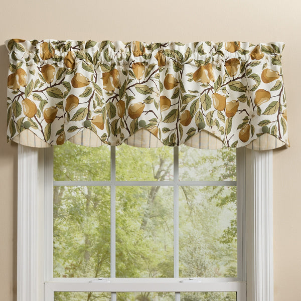GOLDEN PEAR LINED SCALLOPED VAL 58X15