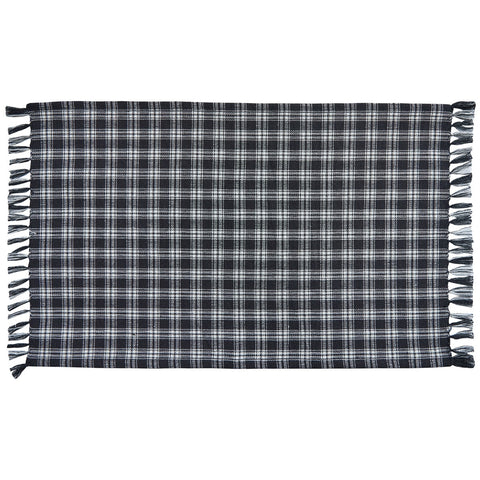 STAFFORD PLACEMAT - BLACK/CREAM (set of 4)