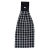STAFFORD HAND TOWEL - BLACK/CREAM (set of 2)