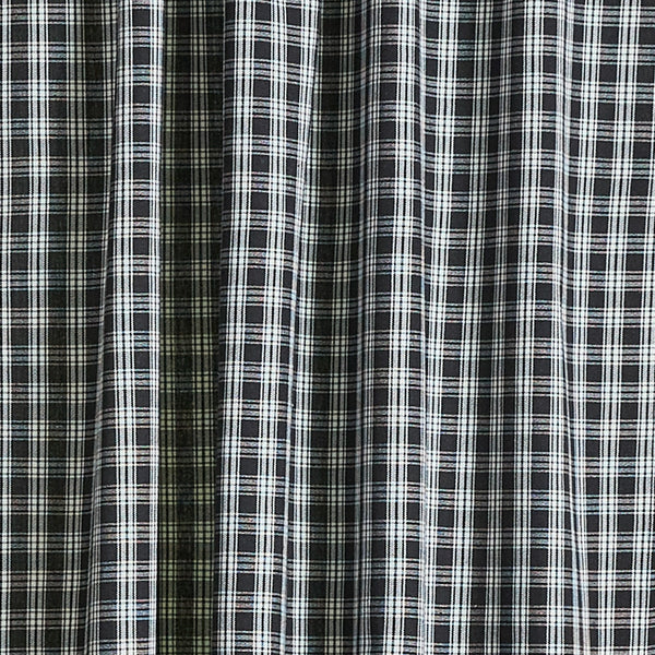 Stafford Valance 72" x 14" - Black and Cream