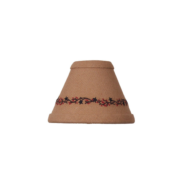 Star Vine 6″ Lampshade | Primitive Country Lighting