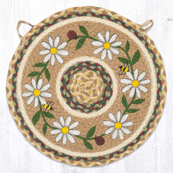 CH-653 Daisy Round Chair Pad 15.5"x15.5"