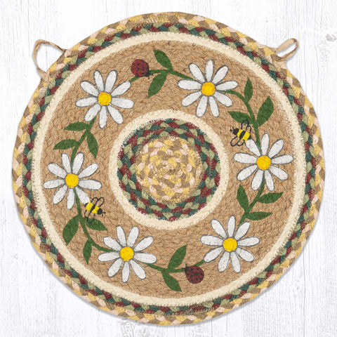CH-653 Daisy Round Chair Pad 15.5"x15.5"