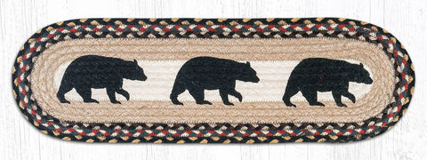 ST-OP-43 American Bears Oval Stair Tread 27"x8.25"