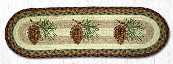 ST-OP-81 Pinecone Oval Stair Tread 27"x8.25"