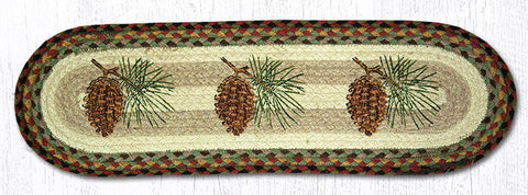 ST-OP-81 Pinecone Oval Stair Tread 27"x8.25"