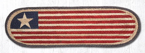 ST-1032 Original Flag Oval Stair Tread 27"x8.25"