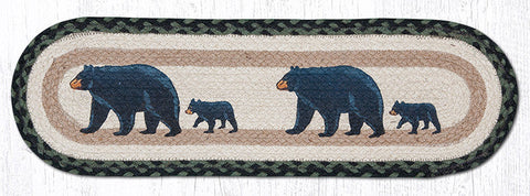 ST-OP-116 Mama & Baby Bear Oval Stair Tread 27"x8.25"