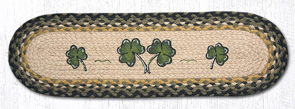 ST-OP-116 Shamrock Oval Stair Tread 27"x8.25"