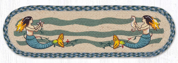 ST-OP-245 Mermaid Oval Stair Tread 27"x8.25"