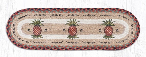 ST-OP-375 Pineapple Oval Stair Tread 27"x8.25"