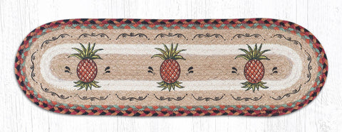 ST-OP-375 Pineapple Oval Stair Tread 27"x8.25"