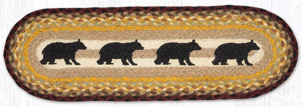 ST-OP-395 Cabin Bear Oval Stair Tread 27"x8.25"