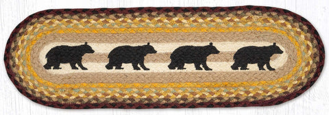 ST-OP-395 Cabin Bear Oval Stair Tread 27"x8.25"