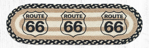 ST-OP-430 Route 66 Oval Stair Tread 27"x8.25"