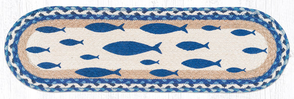 ST-OP-443 Fish Oval Stair Tread 27"x8.25"