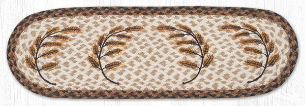 ST-OP-802 Golden Wheat Oval Stair Tread 27"x8.25"