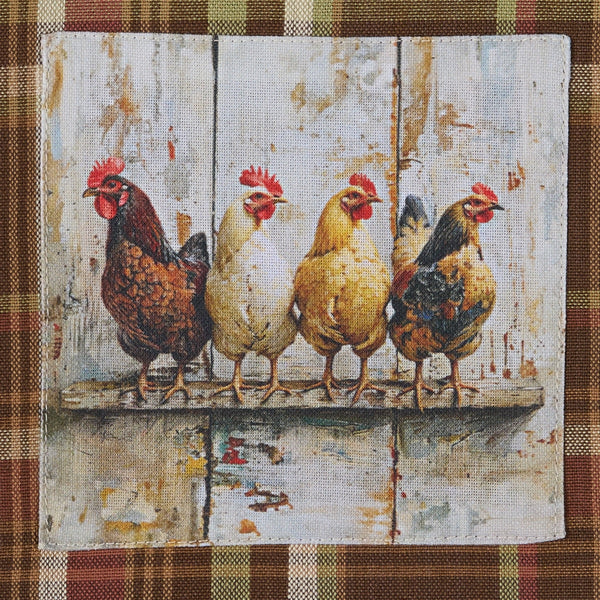 Sussex Rooster Decorative Dishtowels Set of 2