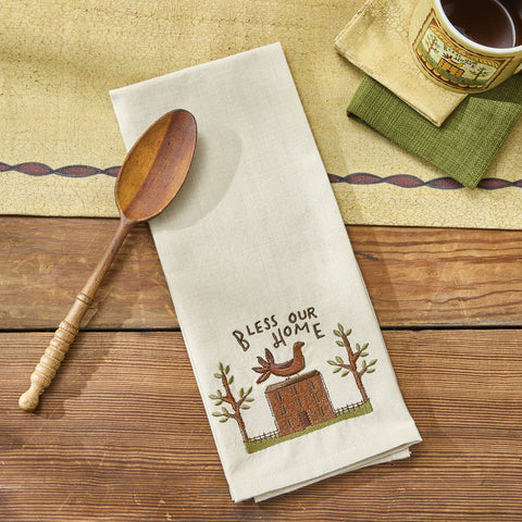 Bless Our Home Decorative Dishtowel (Set of 2)