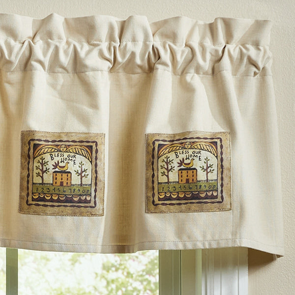 Bless Our Home Valance 14"L - Coming Soon!