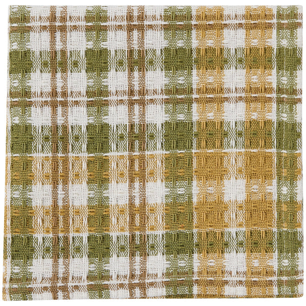 Farmstead Plaid Dishcloth Set of 4 – Primitive Kitchen Cloths