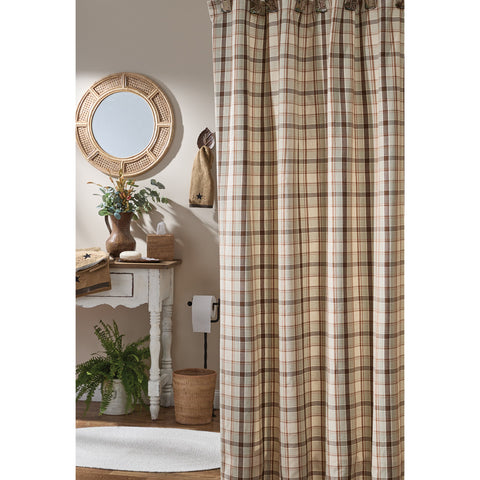 EDGEWOOD SHOWER CURTAIN 72" x 72"