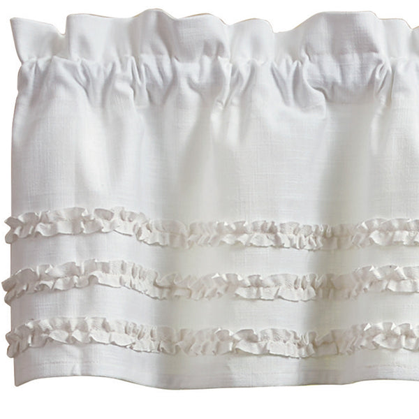 Colette Ruffle Valance 14"L