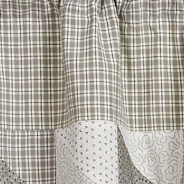 Millstone Lined Patch Valance 14"L