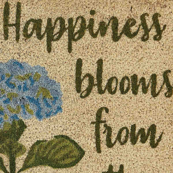 Happiness Blooms Doormat