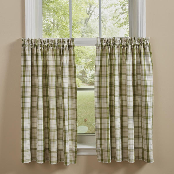 Spice up your windows with these lovely Peaceful Cottage Tiers. Pair with a coordinating valance for a more striking appeal!  About Item:-  Colors: Candlelight White, Briarwood Green, Whisper Greige & Light Mustard
