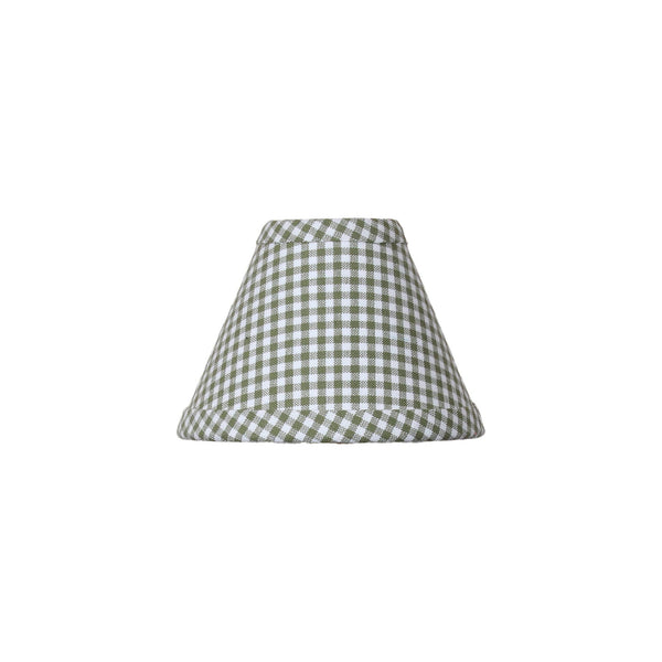 Newbury Gingham Sage 6" Shade