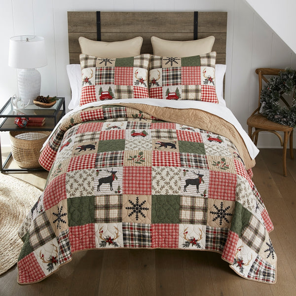 Your Lifestyle Holly Forest Cotton Quilt Collection