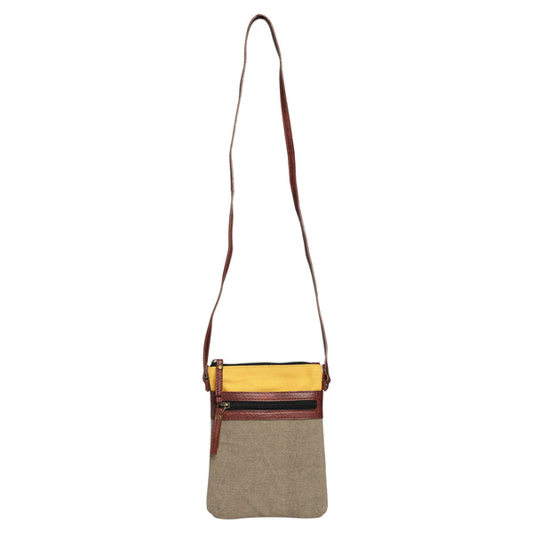 Ava small Crossbody, golden rod