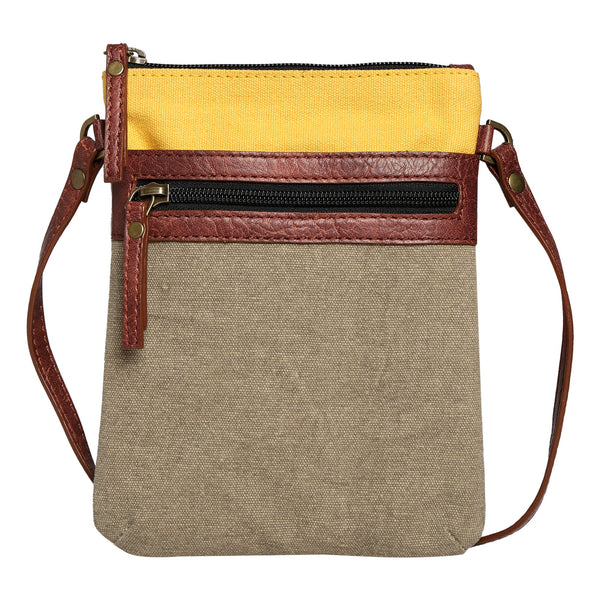 Ava small Crossbody, golden rod