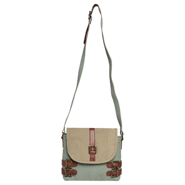 Buckled Up River Canvas Crossbody